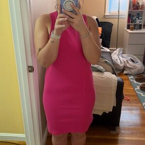 Old Navy Vibrant Pink Mini Dress
